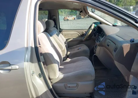 2002 Toyota Sienna Ce z USA, uszkodzony, nr VIN 4T3ZF19C62U445172